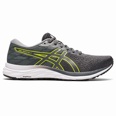 Asics Gel-Excite 7 (4E) - Miesten Juoksukengät - Harmaat/VaaleanVihreä